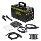 How to adjust the wire feed tension on a Three PCB MIG Welding Machine?